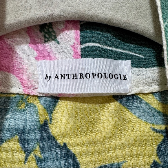 Anthropologie Floral Boho Open Front Kimono Top Cottagecore OS - Picture 3 of 9